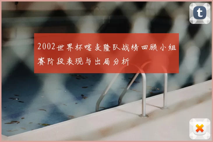 2002世界杯喀麦隆队战绩回顾小组赛阶段表现与出局分析
